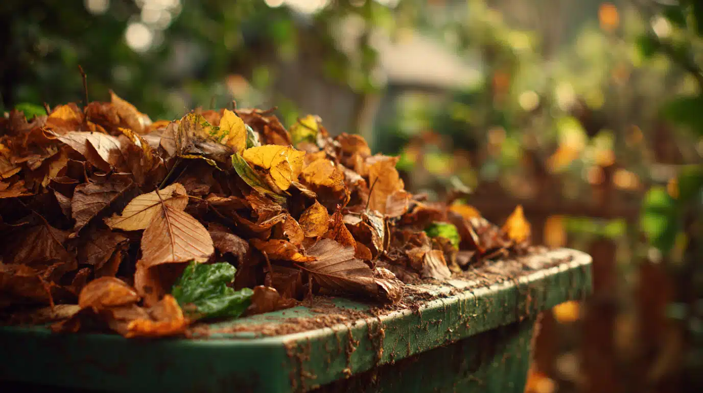 jeter feuilles mortes