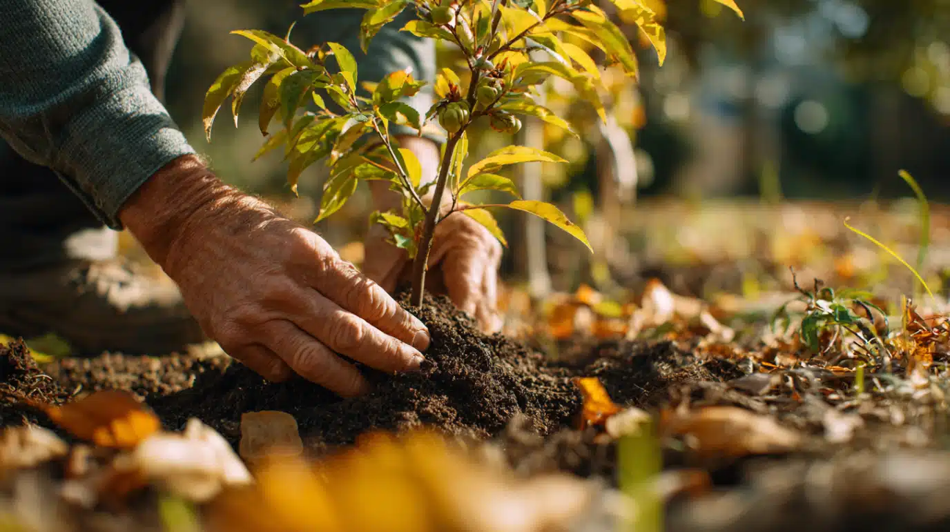 plantation d'un fruitier