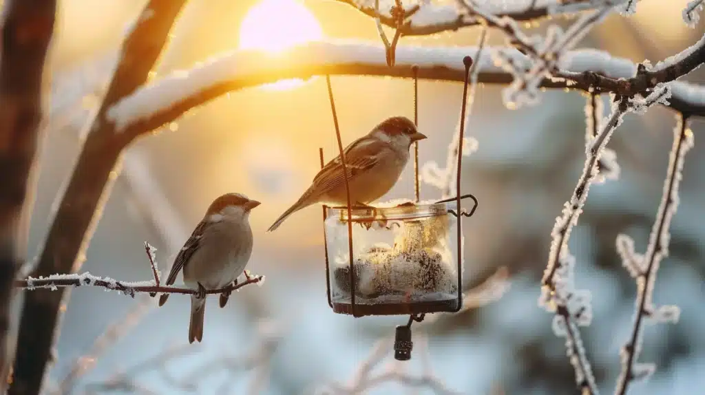 nourrir oiseaux du jardin