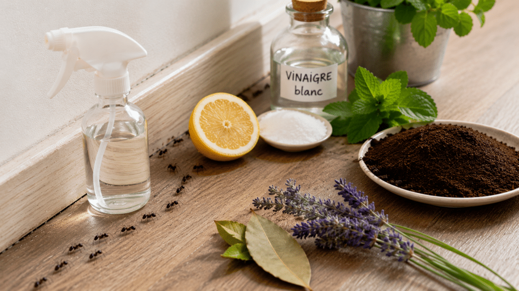 5 solutions naturelles pour chasser les fourmis