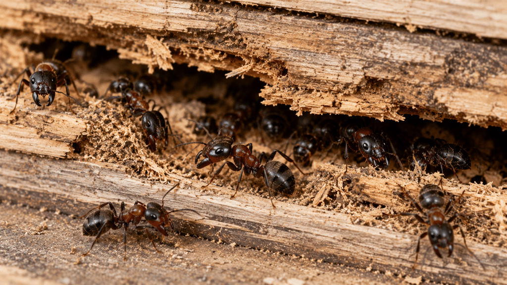 fourmis charpentières