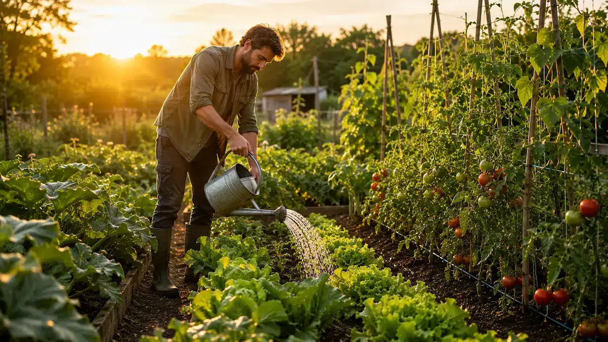 Arrosage potager